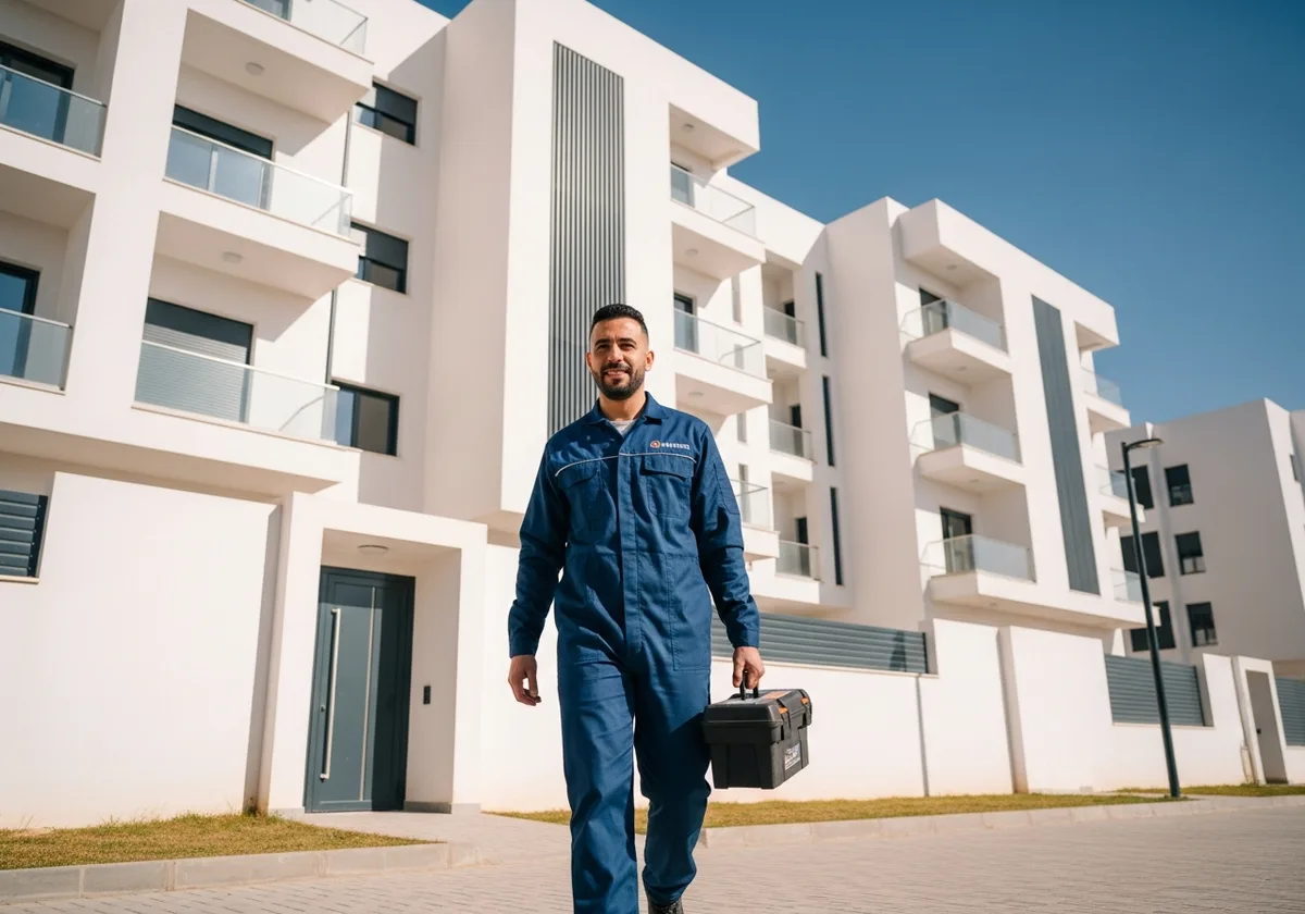 Technicien réfrigérateur à domicile à Tamesna — nouvelle ville, appartement moderne, intervention le jour même